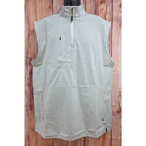 Kenneth Cole Golf Mens Sleeveless Quarter-Zip Vest XL NWOT